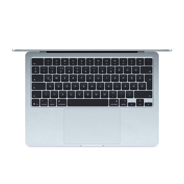 Apple MacBook Air 13"/M4 chip 10 magos CPU és 8 magos GPU/16GB/256GB SSD/kék laptop