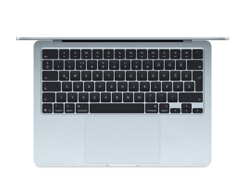 Apple MacBook Air 13"/M4 chip 10 magos CPU és 8 magos GPU/16GB/256GB SSD/kék laptop