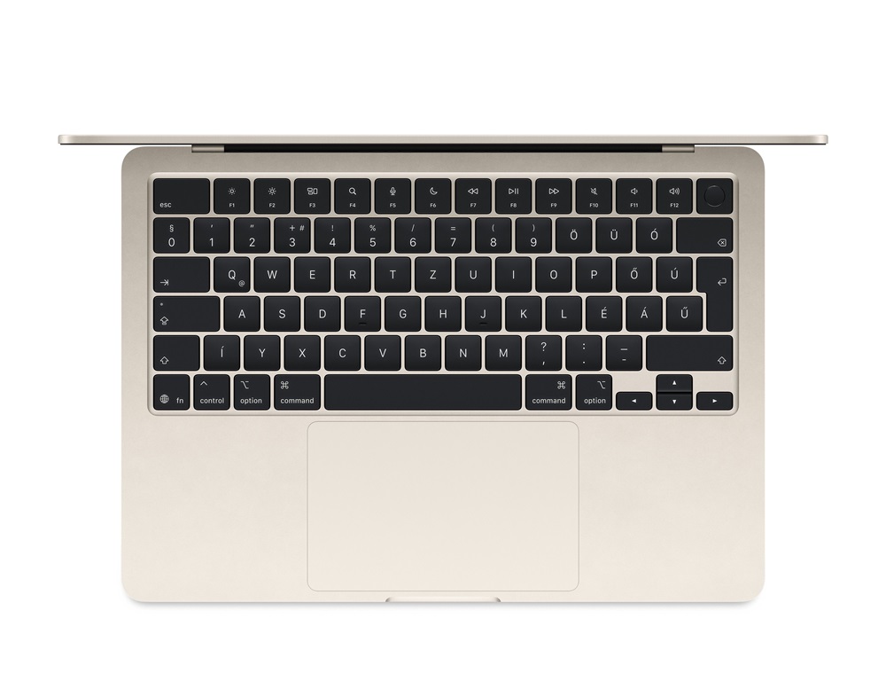 Apple MacBook Air 13"/M4 chip 10 magos CPU és GPU/24GB/512GB SSD/csillagfény laptop