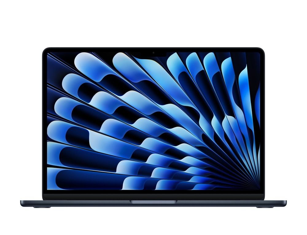 Apple MacBook Air 13"/M4 chip 10 magos CPU és GPU/24GB/512GB SSD/fekete laptop