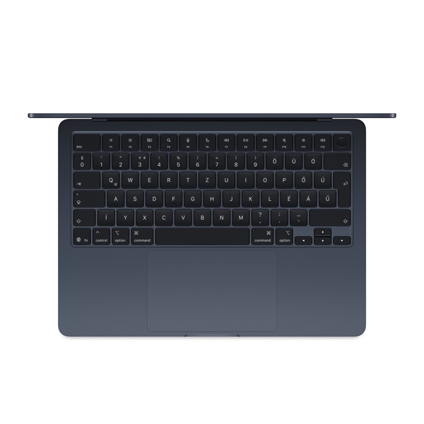 Apple MacBook Air 13"/M4 chip 10 magos CPU és GPU/24GB/512GB SSD/fekete laptop
