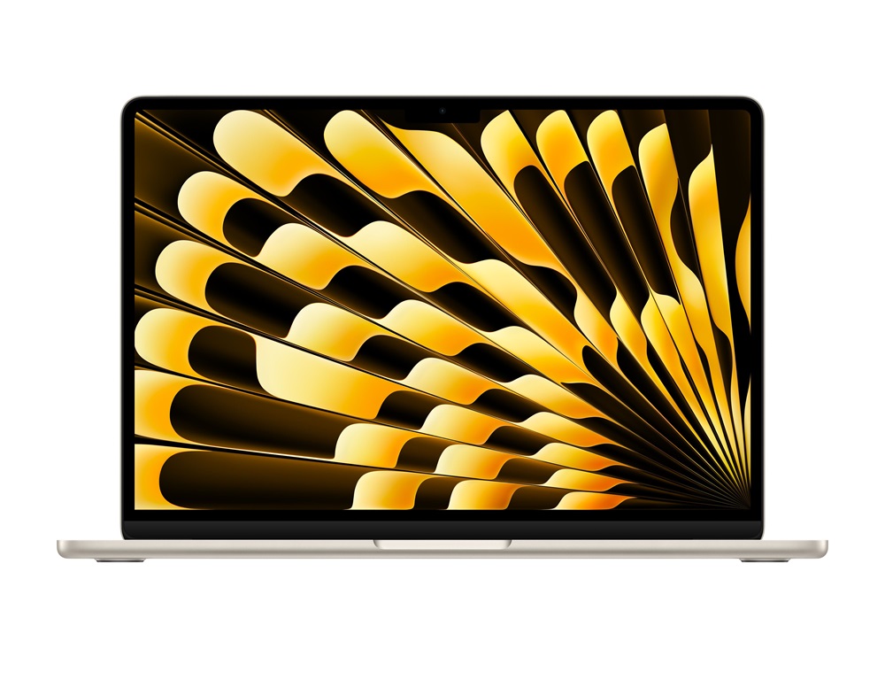 Apple MacBook Air 15,3" Retina/M3 chip 8 magos CPU és 10 magos GPU/8GB/256GB/csillagfény laptop