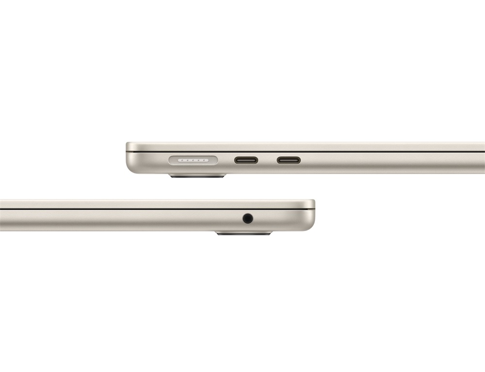 Apple MacBook Air 15,3" Retina/M3 chip 8 magos CPU és 10 magos GPU/8GB/256GB/csillagfény laptop