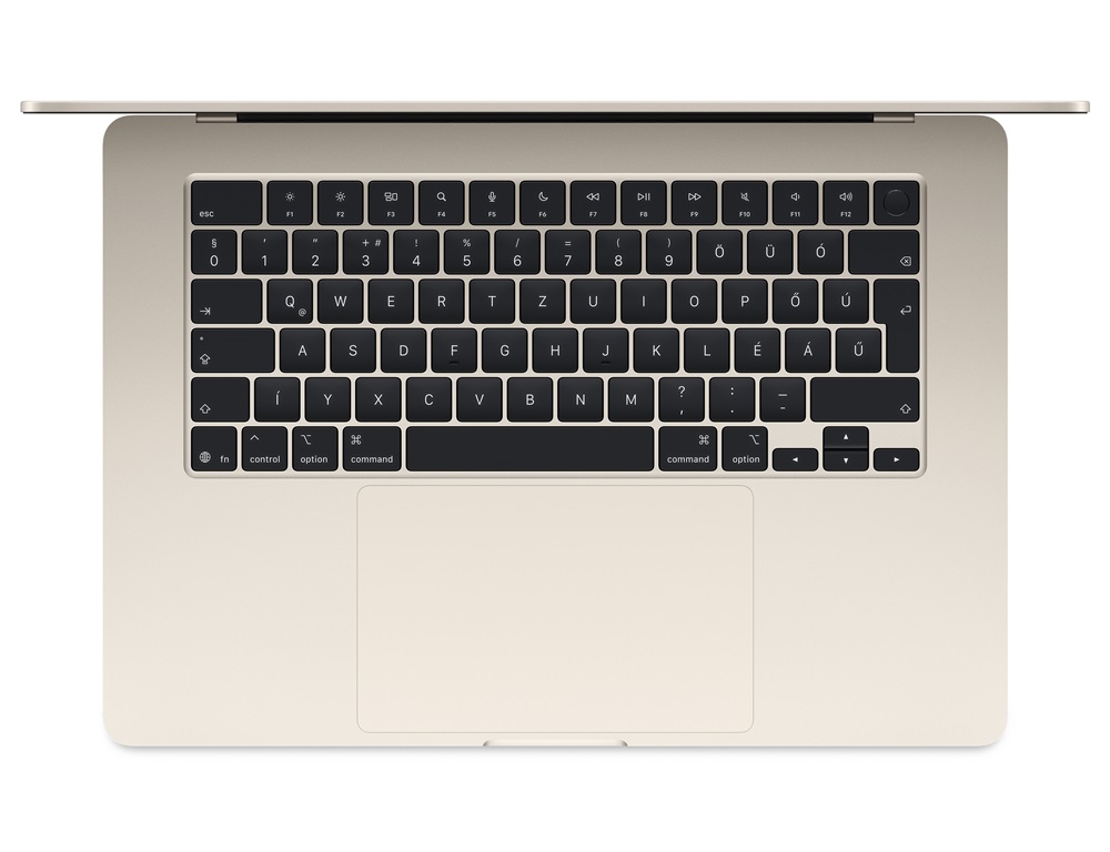 Apple MacBook Air 15"/M4 chip 10 magos CPU és GPU/16GB/512GB SSD/csillagfény laptop