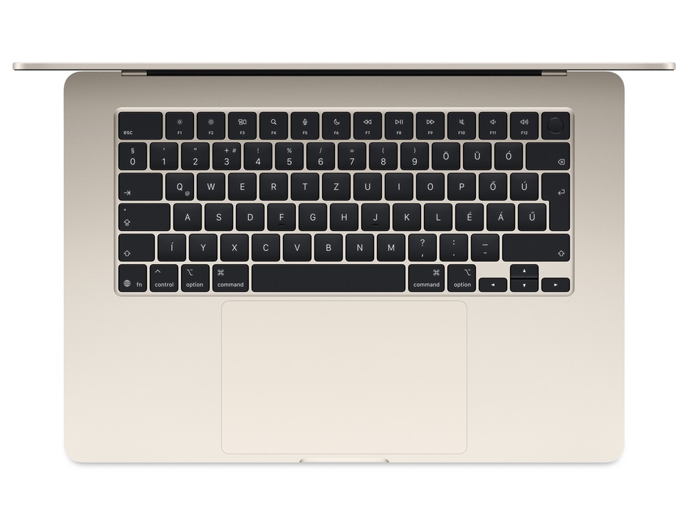 Apple MacBook Air 15"/M4 chip 10 magos CPU és GPU/24GB/512GB SSD/csillagfény laptop