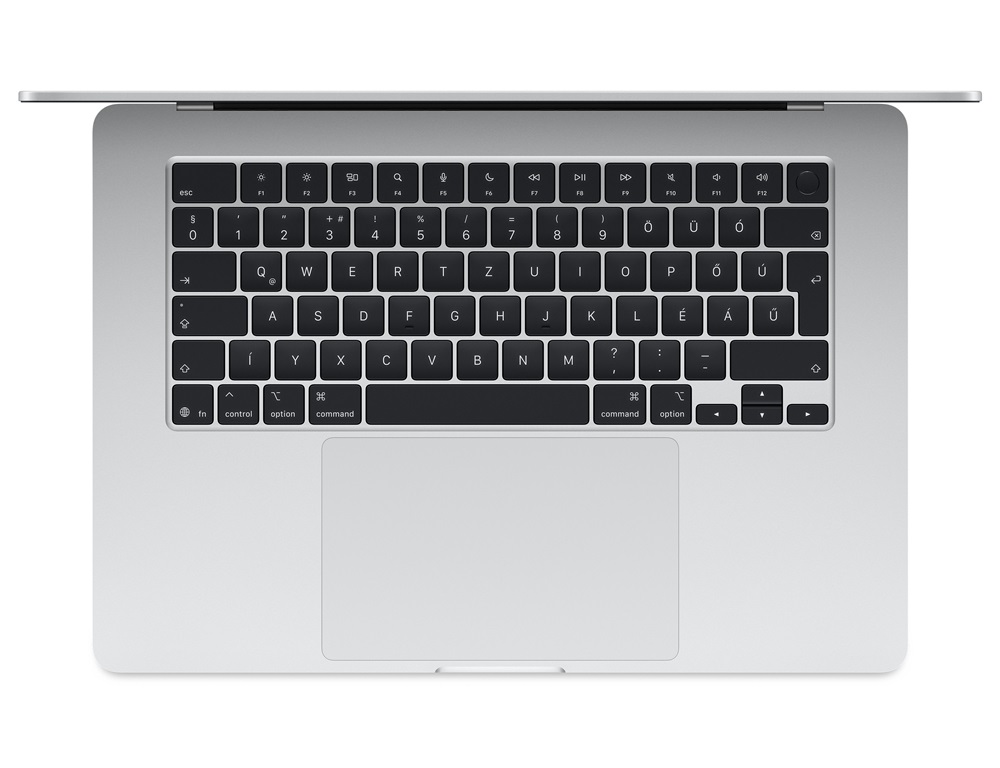 Apple MacBook Air 15"/M4 chip 10 magos CPU és GPU/24GB/512GB SSD/ezüst laptop