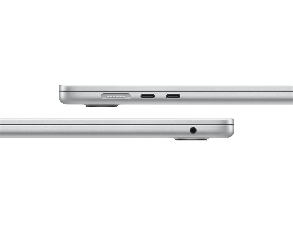 Apple MacBook Air 15"/M4 chip 10 magos CPU és GPU/24GB/512GB SSD/ezüst laptop