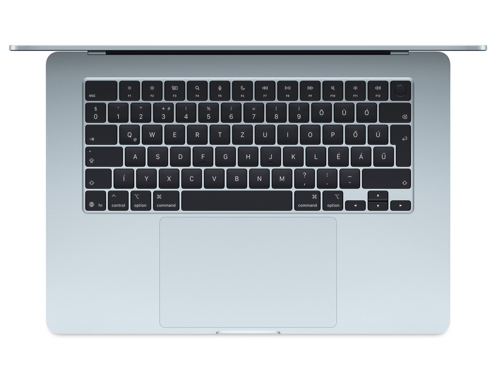 Apple MacBook Air 15"/M4 chip 10 magos CPU és GPU/24GB/512GB SSD/kék laptop