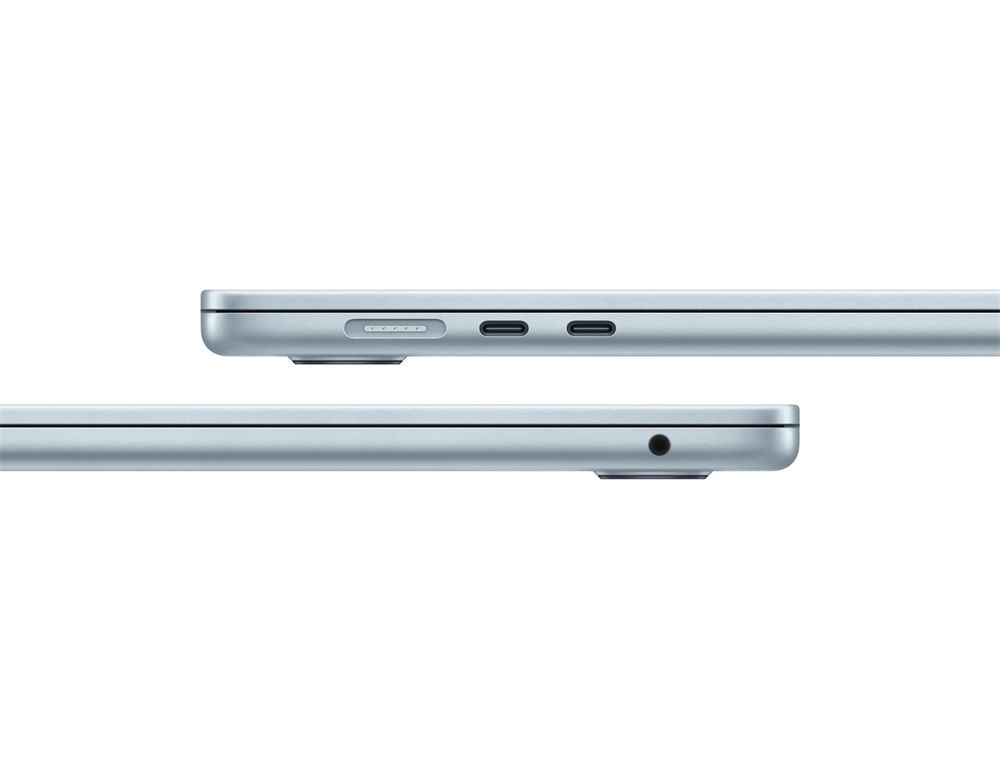 Apple MacBook Air 15"/M4 chip 10 magos CPU és GPU/24GB/512GB SSD/kék laptop