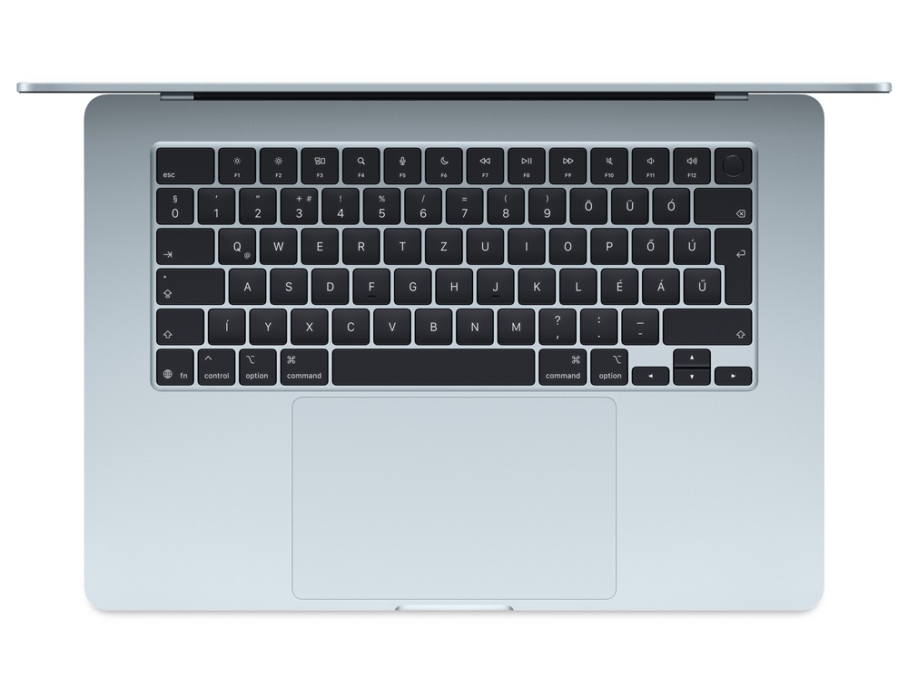 Apple MacBook Air 15"/M4 chip 10 magos CPU és GPU/32GB/512GB SSD/kék laptop