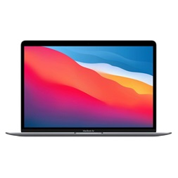 Apple MacBook Air 2020 13,3"Retina/M1 chip és 7 magos GPU/8GB/256GB SSD/Cseh/ezüst laptop (Felújított,batteryCARE+)