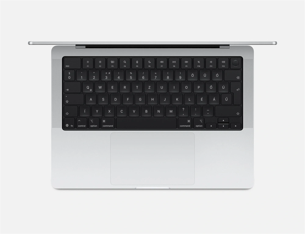 Apple MacBook Pro 14"/M5 chip 10 magos CPU és GPU/16GB/512GB SSD/ezüst laptop