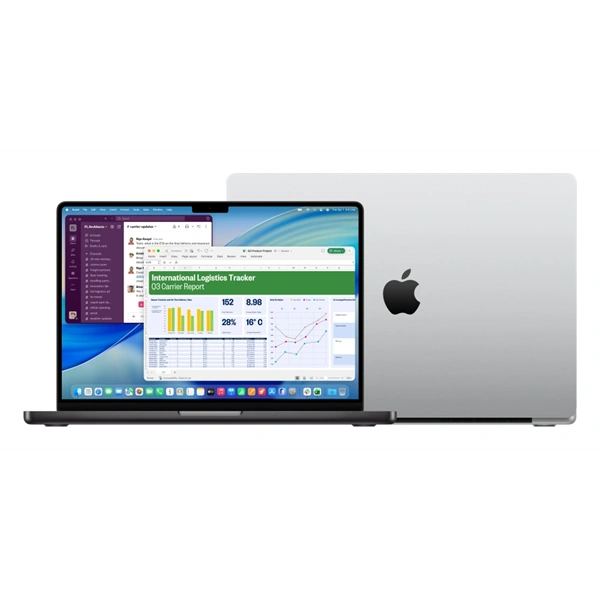 Apple MacBook Pro 14"/M5 chip 10 magos CPU és GPU/32GB/1TB SSD/ezüst laptop