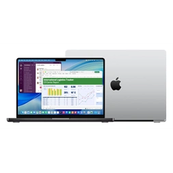 Apple MacBook Pro 14"/M5 chip 15 magos CPU és GPU/24GB/1TB SSD/ezüst laptop