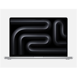 Apple MacBook Pro 16"/M4 Pro chip 14 magos CPU és 20 magos GPU/48GB/512GB SSD/ezüst laptop