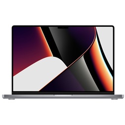 Apple MacBook Pro 2021 16"Retina/M1 Pro chip 16 magos CPU és GPU/16GB/512GB SSD/ezüst laptop (Felújított,batteryCARE+)
