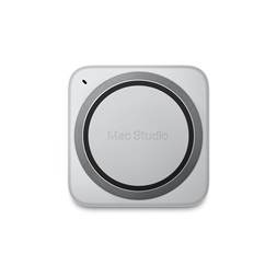 Apple Mac Studio/M3 Ultra chip 28 magos CPU és 60 magos GPU/96GB/1TB SSD asztali számítógép