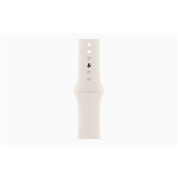 Apple Watch S10 Cellular (42mm) arany titán tok, csillagfény sportszíj (S/M) okosóra