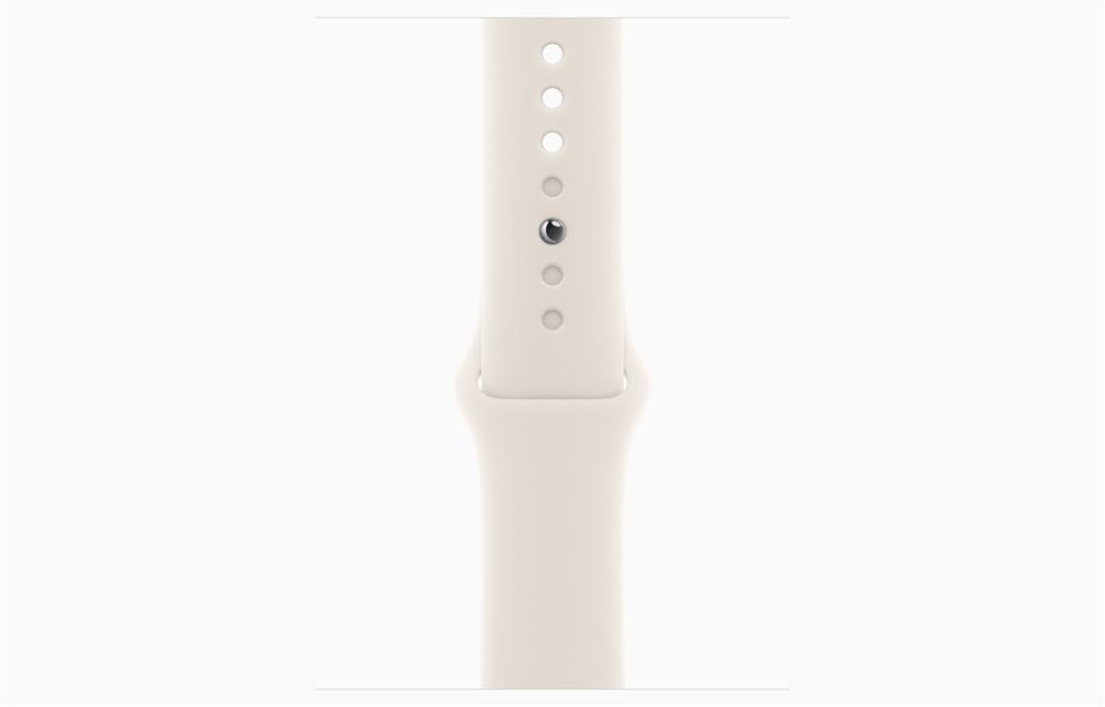 Apple Watch S10 Cellular (46mm) arany titán tok, csillagfény sportszíj (M/L) okosóra