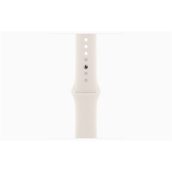 Apple Watch S10 Cellular (46mm) arany titán tok, csillagfény sportszíj (S/M) okosóra