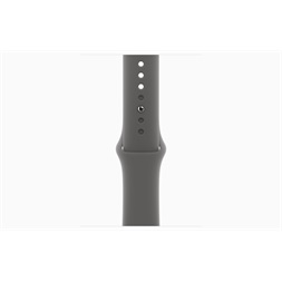 Apple Watch S10 Cellular (46mm) natúr titán tok, kőszürke sportszíj (S/M) okosóra