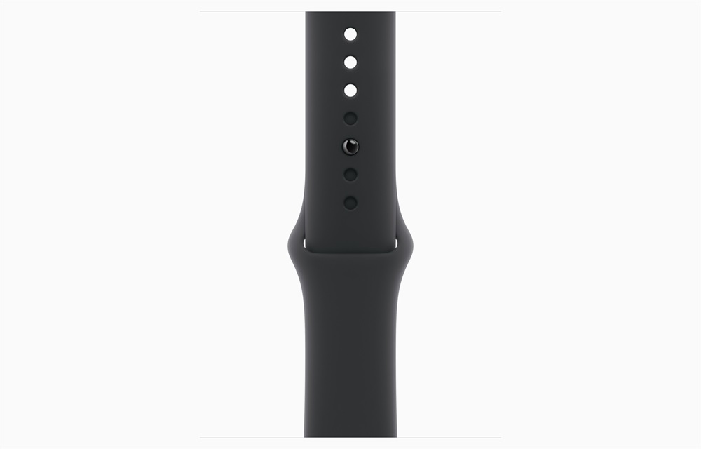 Apple Watch S10 Cellular (46mm) palaszürke titán tok, fekete sportszíj (S/M) okosóra