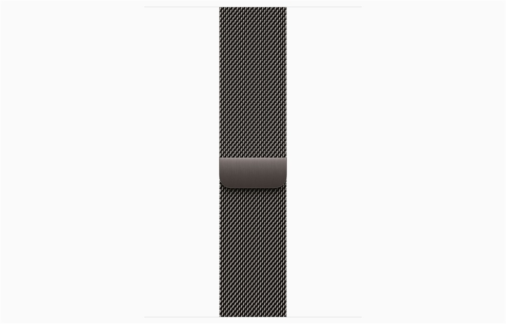 Apple Watch S10 Cellular (46mm) palaszürke titán tok, palaszürke milánói szíj (M/L) okosóra