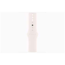 Apple Watch S10 GPS (46mm) rozéarany alumínium tok, lágy rózsaszín sportszíj (M/L) okosóra