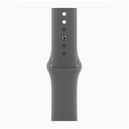 Apple Watch S11 Cellular (42mm) natúr titánium tok, kőszürke M/L sportszíjas okosóra