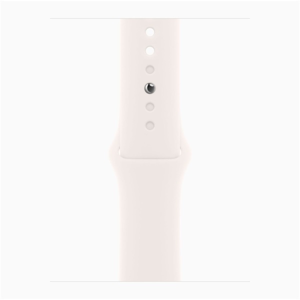 Apple Watch S11 Cellular (42mm) rózsaarany alumínium tok, lágy rózsaszín S/M sportszíjas okosóra