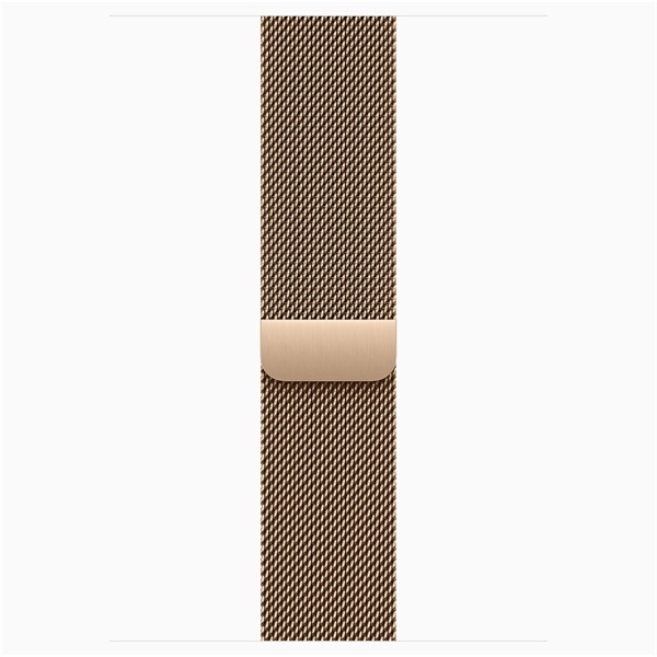 Apple Watch S11 Cellular (46mm) arany titánium tok, arany S/M milánói szíjas okosóra