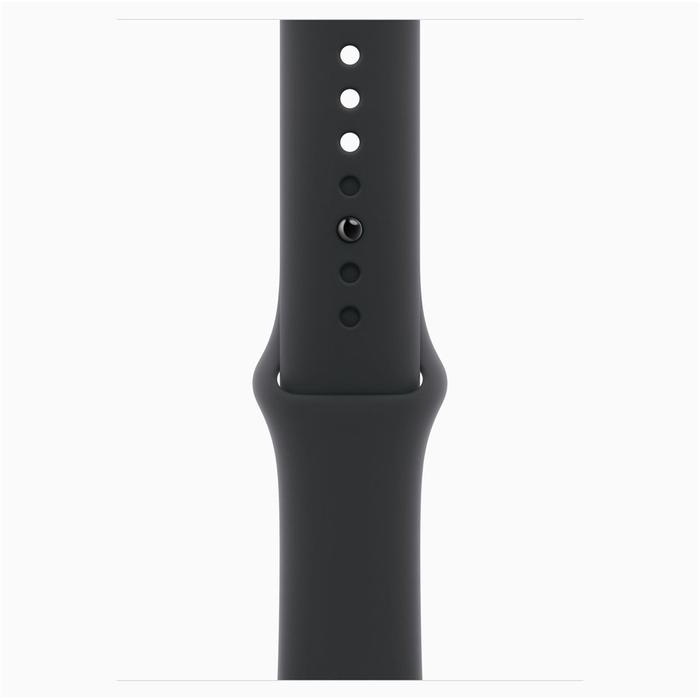 Apple Watch S11 Cellular (46mm) kozmoszfekete alumínium tok, fekete S/M sportszíjas okosóra