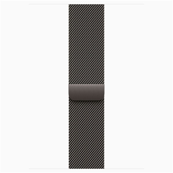 Apple Watch S11 Cellular (46mm) palaszürke titánium tok, palaszürke M/L milánói szíjas okosóra