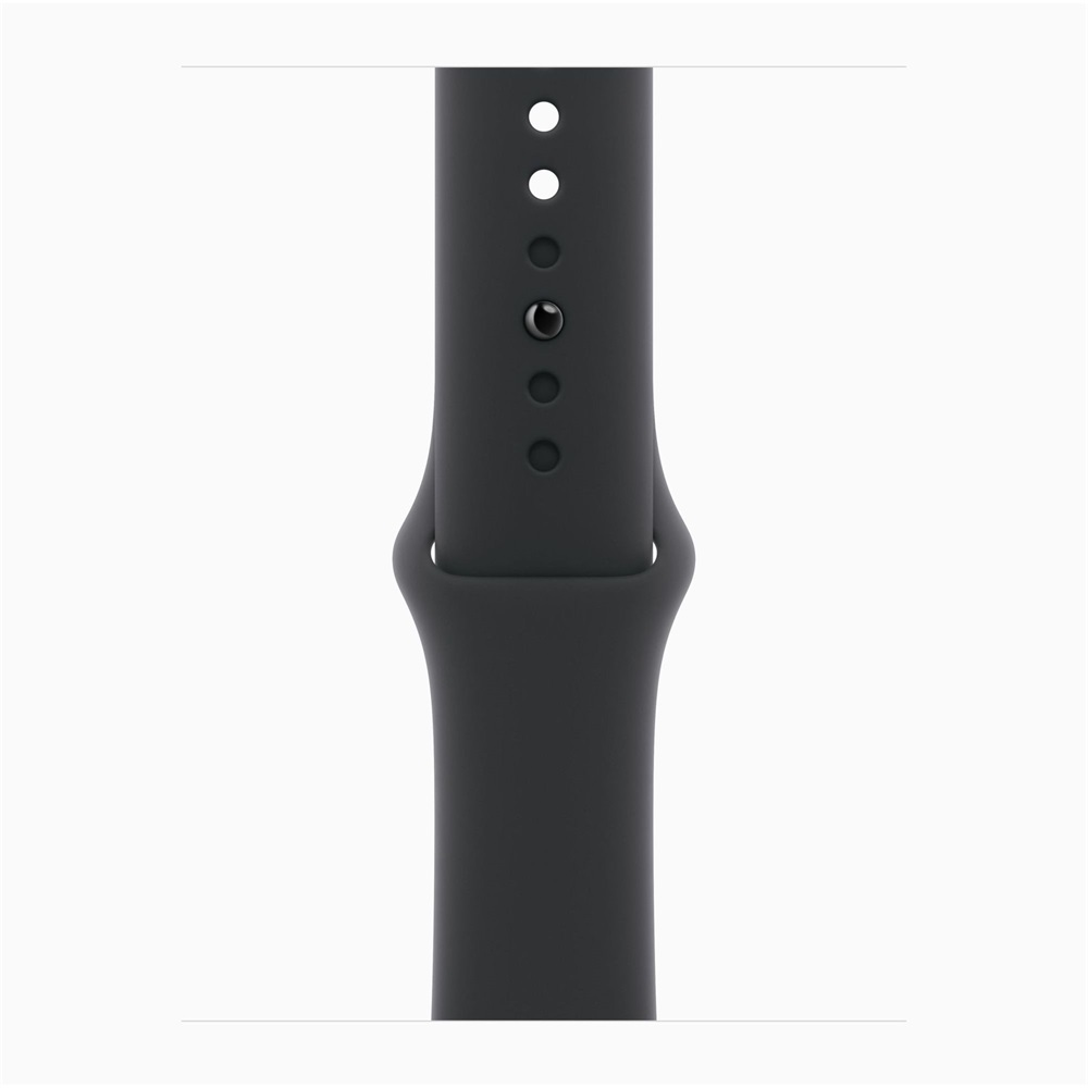 Apple Watch S11 GPS-es (42mm) asztroszürke alumínium tok, fekete S/M sportszíjas okosóra