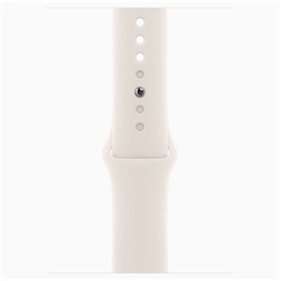 Apple Watch SE3 GPS-es (44mm) csillagfény alumínium tok, csillagfény S/M sportszíjas okosóra