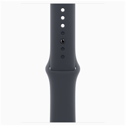 Apple Watch SE3 GPS-es (44mm) éjfekete alumínium tok, éjfekete S/M sportszíjas okosóra