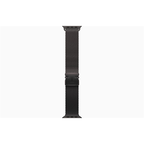 Apple Watch Ultra2 v2 Cellular (49mm) fekete titán tok, fekete Titán milánói szíj (M) okosóra