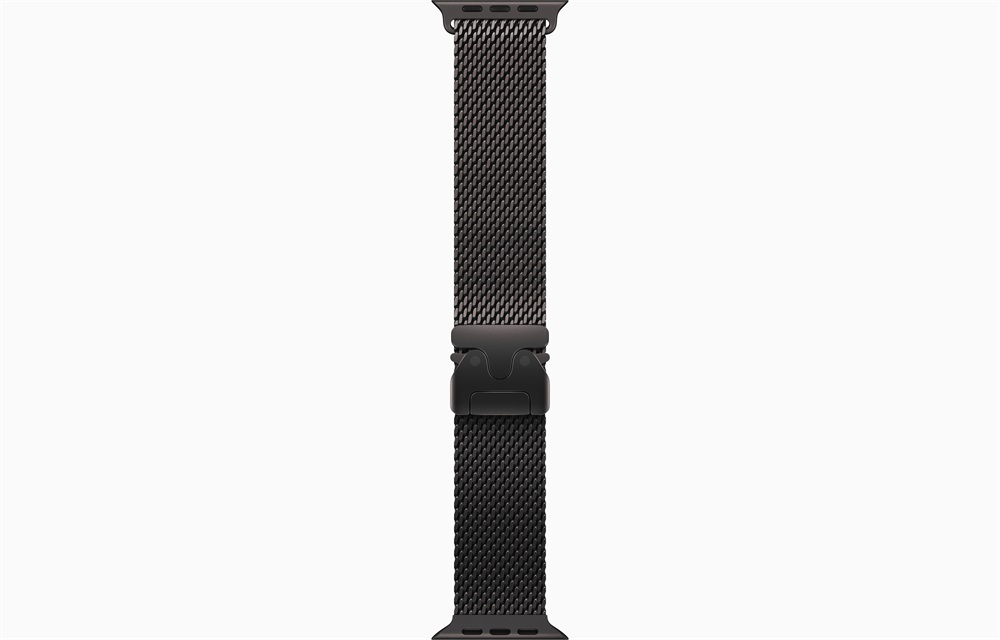 Apple Watch Ultra2 v2 Cellular (49mm) fekete titán tok, fekete Titán milánói szíj (M) okosóra