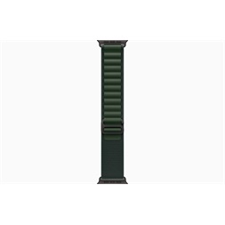 Apple Watch Ultra2 v2 Cellular (49mm) fekete titán tok, sötétzöld alpesi pánt (L) okosóra