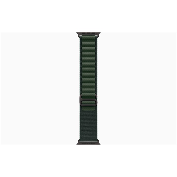 Apple Watch Ultra2 v2 Cellular (49mm) fekete titán tok, sötétzöld alpesi pánt (S) okosóra