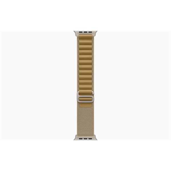 Apple Watch Ultra2 v2 Cellular (49mm) natúr titán tok, drapp alpesi pánt (M) okosóra