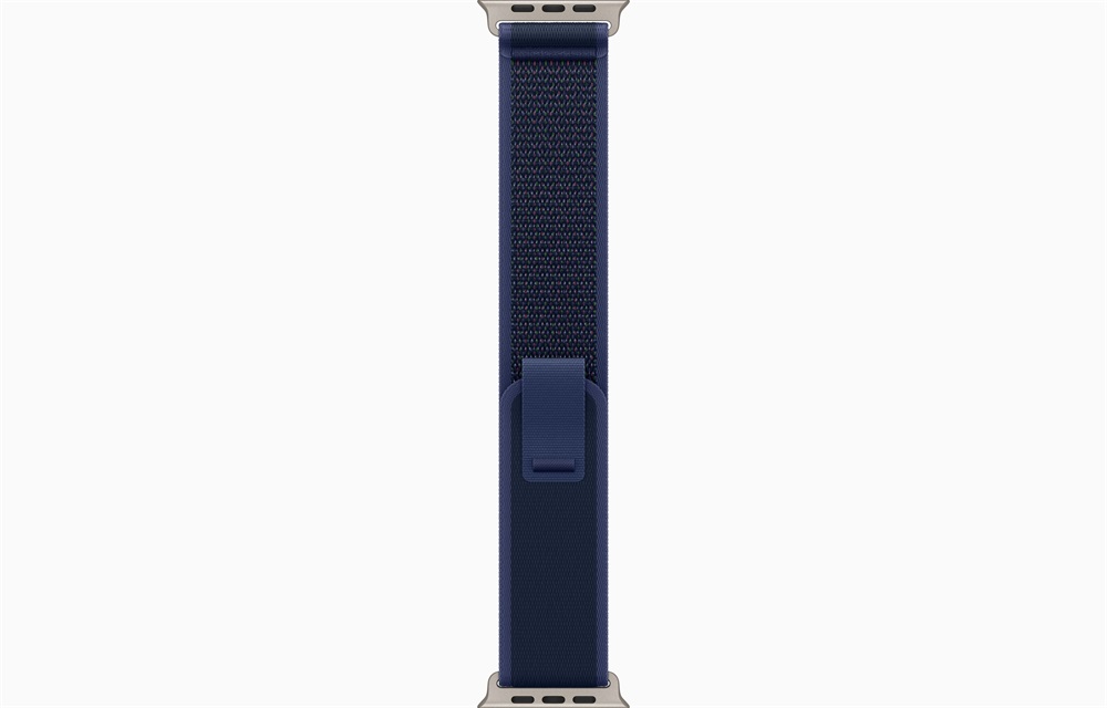 Apple Watch Ultra2 v2 Cellular (49mm) natúr titán tok, kék terep pánt (M/L) okosóra