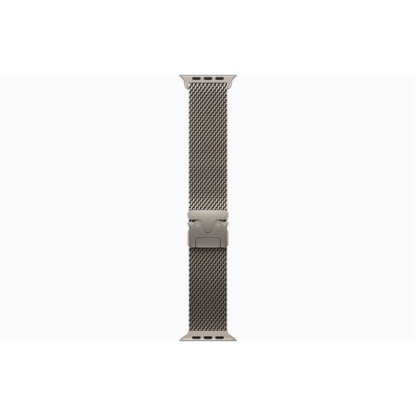 Apple Watch Ultra2 v2 Cellular (49mm) natúr titán tok, natúr Titán milánói szíj (L) okosóra