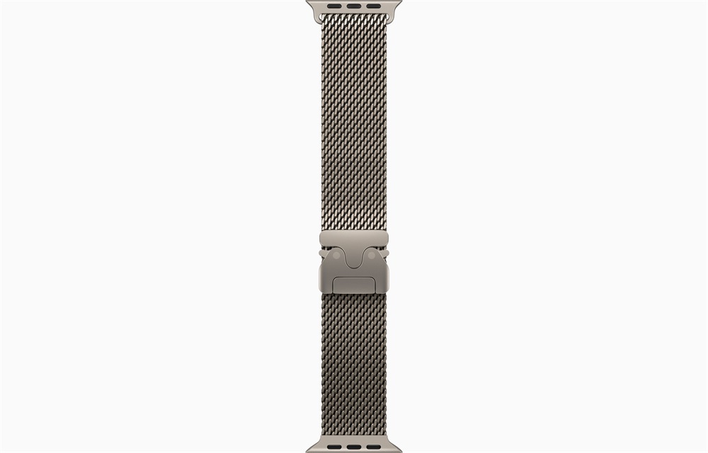 Apple Watch Ultra2 v2 Cellular (49mm) natúr titán tok, natúr Titán milánói szíj (M) okosóra