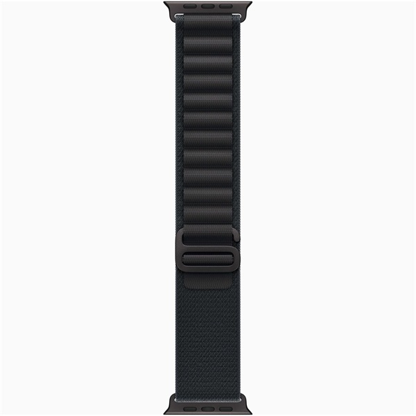 Apple Watch Ultra 3 Cellular (49mm) fekete titánium tok, fekete S alpesi pánt okosóra