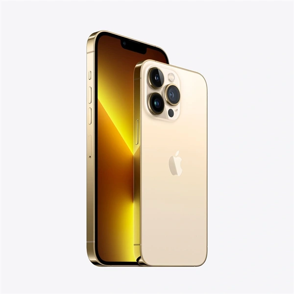 Apple iPhone 13 Pro Max 6,7" 5G 6/128GB Gold arany okostelefon (Használt A+)