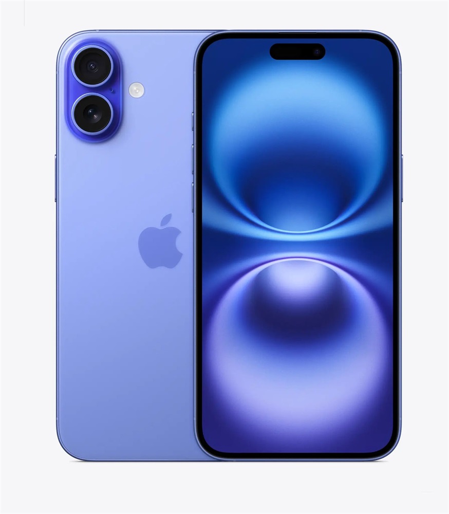 Apple iPhone 16 Plus 6,7" 5G 8/256GB ultramarin okostelefon