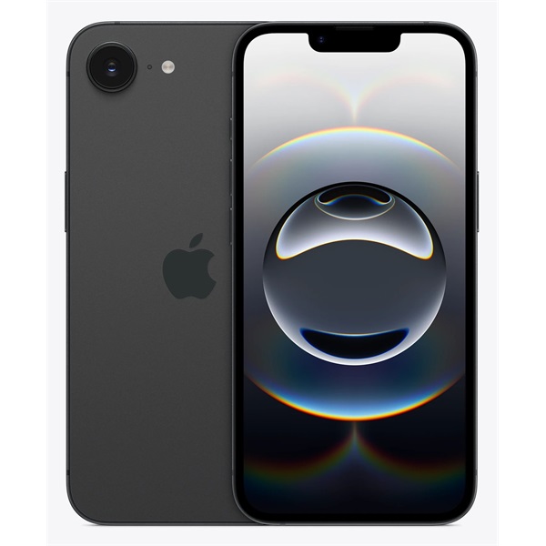 Apple iPhone 16e 6,1" 5G 8/128GB DualSIM fekete okostelefon