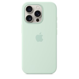 Apple mdg04zm/a iPhone 16 Pro akvamarin szilikon hátlap