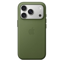 Apple mgf74zm/a iPhone 17 Pro TechWoven MagSafe zöld szövet tok